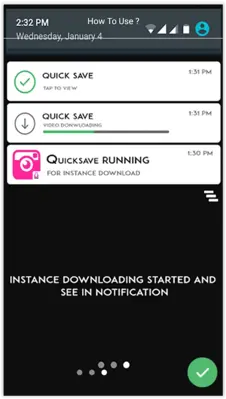 QuickSave For Instagram android App screenshot 2